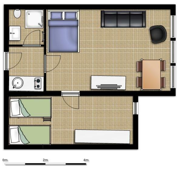 2Zi-Ferienwohnung Am Suedstrand Mit Eigenem Parkplatz Perfekt Fuer Familie Burgtiefe auf Fehmarn Exterior foto